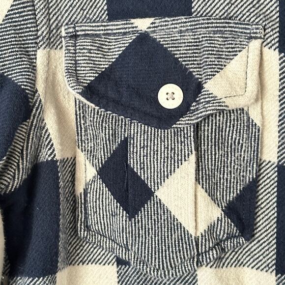 Arizona Jean Co Women Jacket Sz S Buffalo Plaid Flannel Shacket Gorp Outdoors - Picture 6 of 10